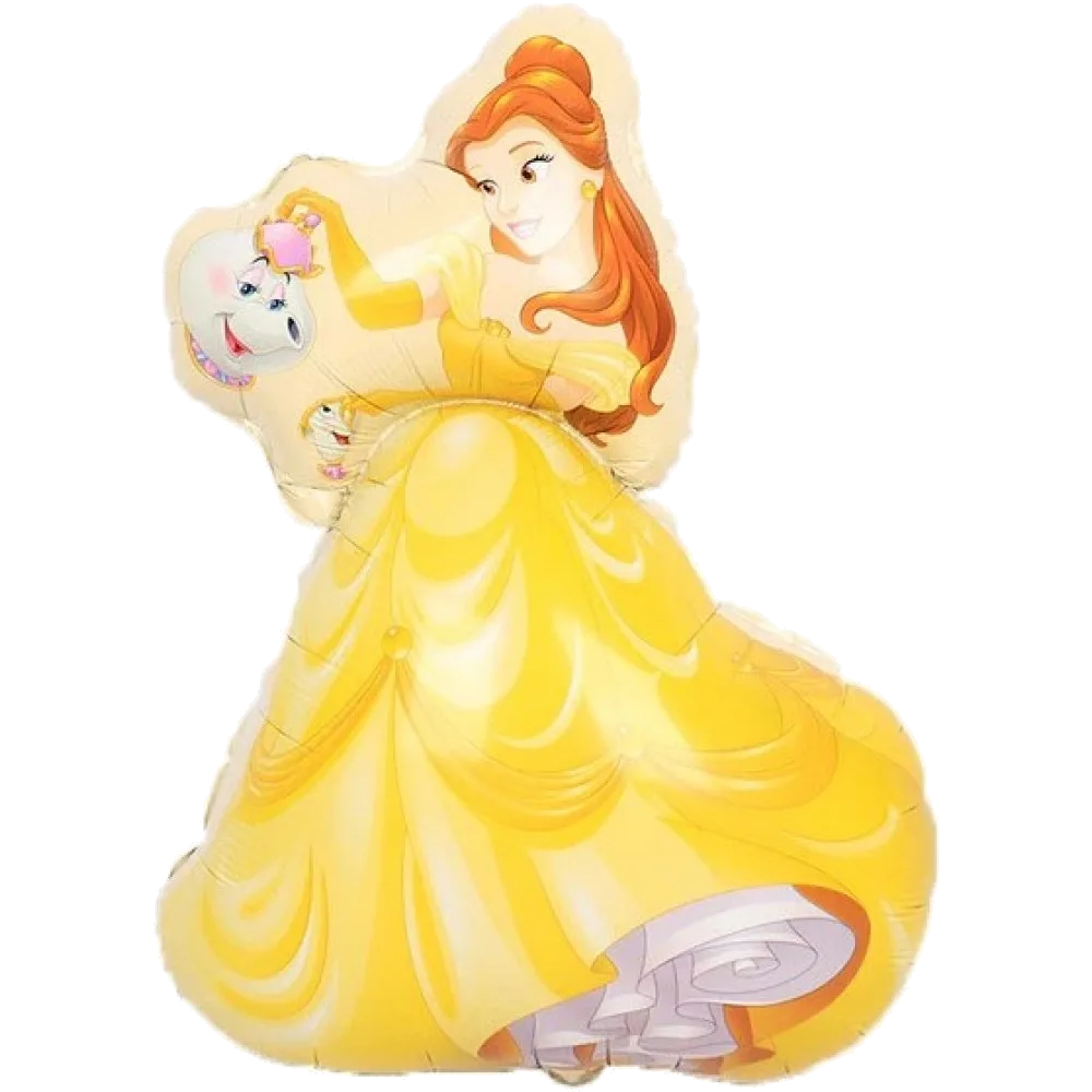 Шар: Шар (37”/94 см) Фигура Принцесса Белль, Сказочный вальс, 1 шт.2.2П