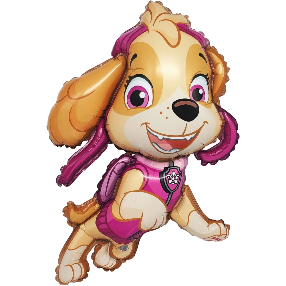 Шар: Шар (20''/51 см) Фигура, Щенок Авиатор (надув воздухом)
