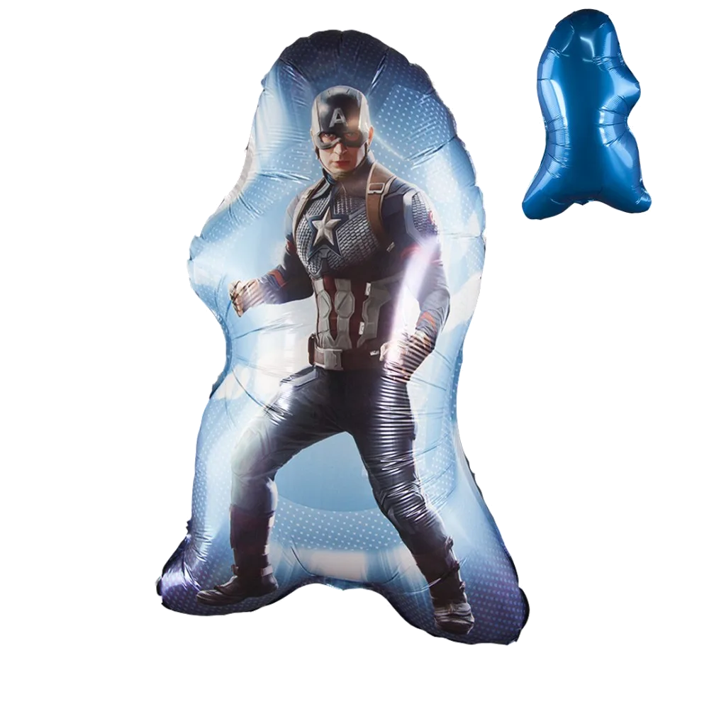 Шар: Шар (31''/79 см) Фигура Герои Марвел, Капитан Америка, 1 шт. 2П