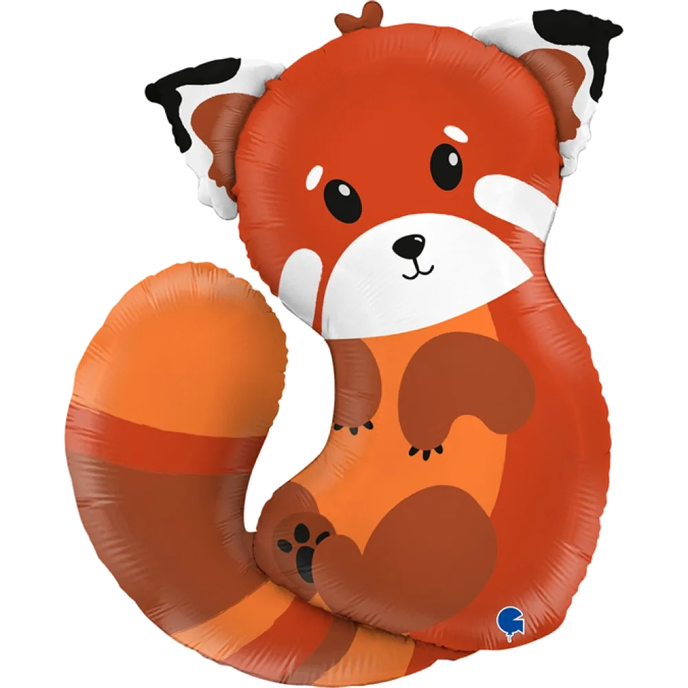 Шар: Шар (34''/86 см) Фигура, Красная панда