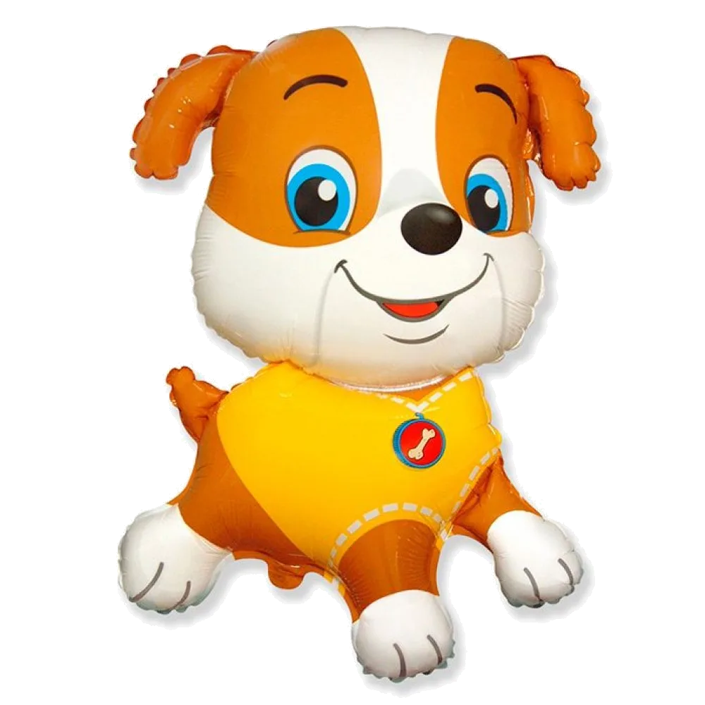 Шар: Шар (35''/89 см) Фигура, Бульдог, 1 шт. Flexmetal (Испания) 1.3П