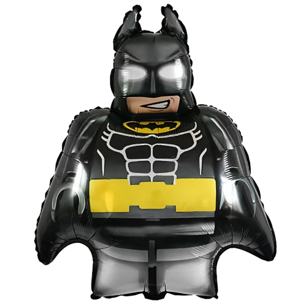 Шар: Шар (32"/81 см) Фигура Бэтмен Лего 1 шт. в уп.1.5П