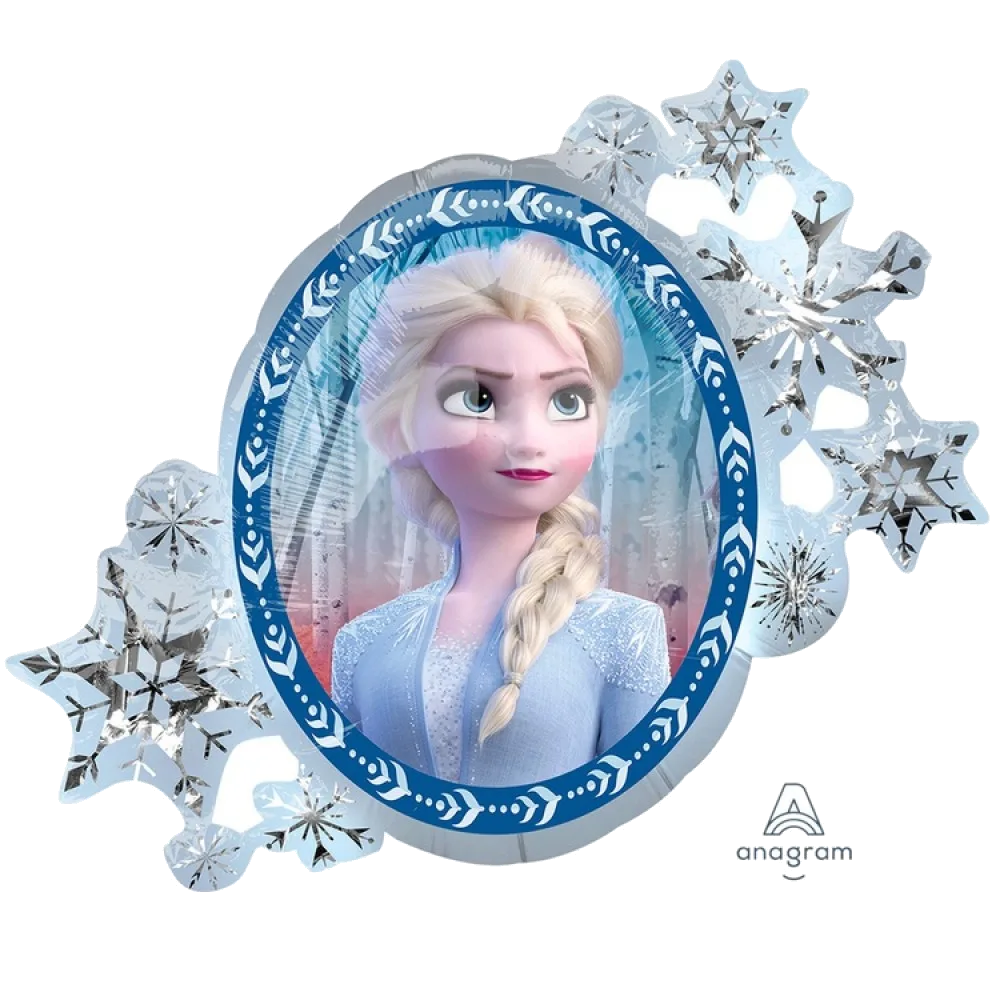 Шар: Шар (25"/63 см) Фигура, Холодное Cердце II