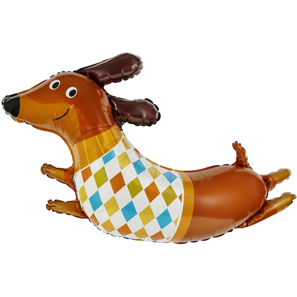 Шар: Шар (42''/107 см) Фигура, Таксик в свитере