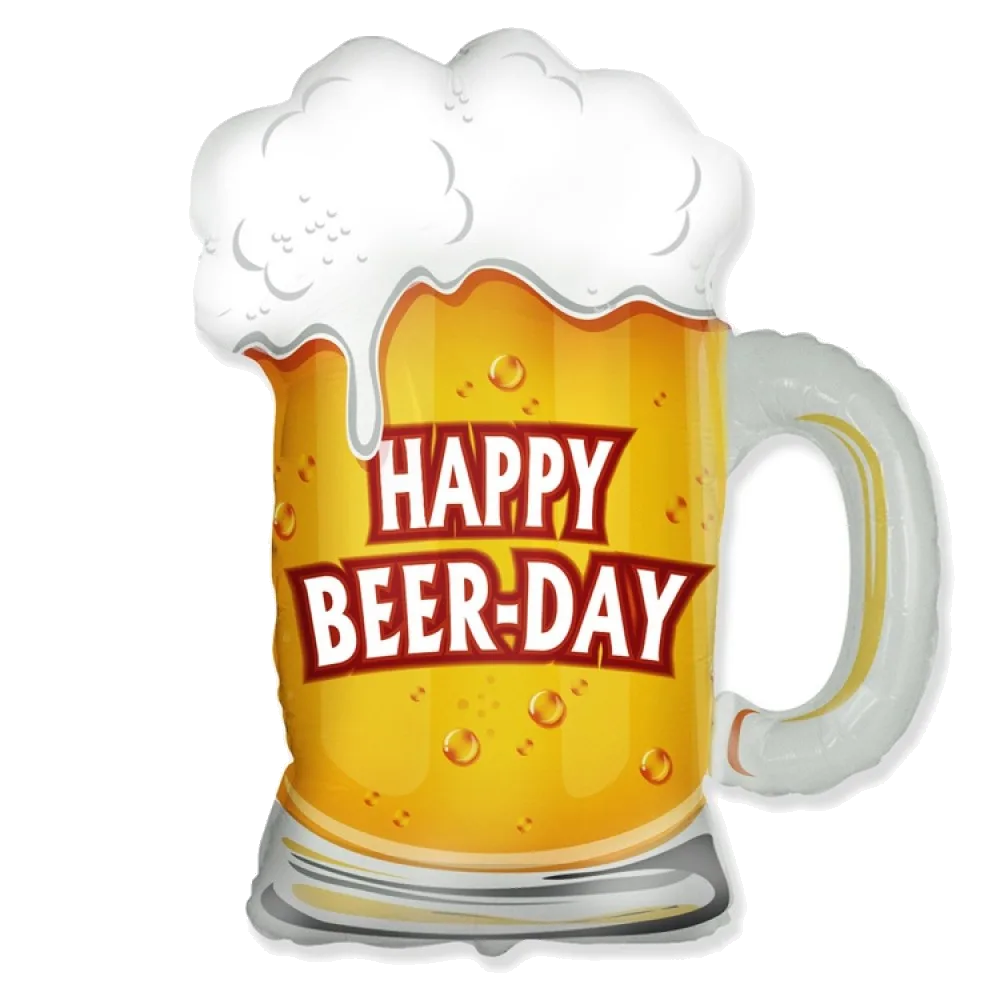 Шар: Шар (28''/71 см) Фигура, Пиво в кружке