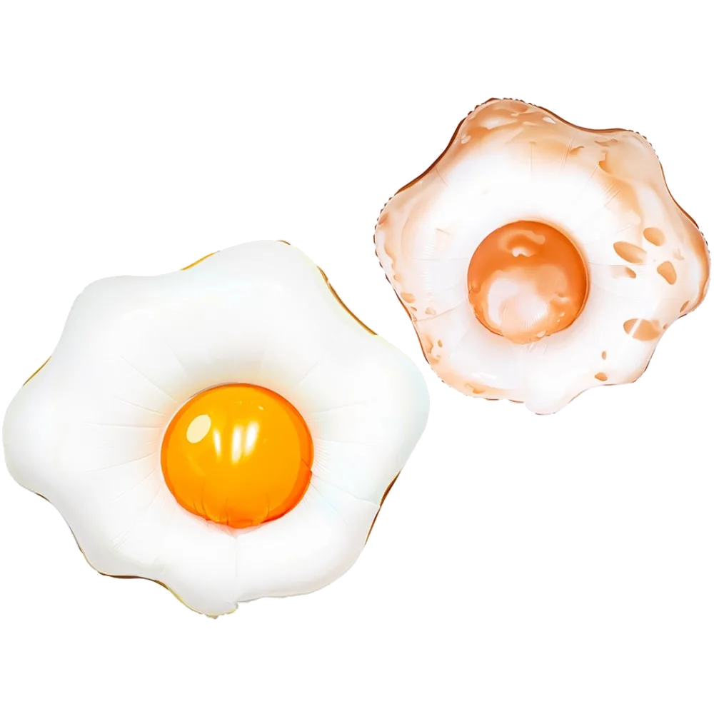 Шар: Шар (34''/86 см) Фигура, Яичница, 1 шт. (без металлизации) 2.3П