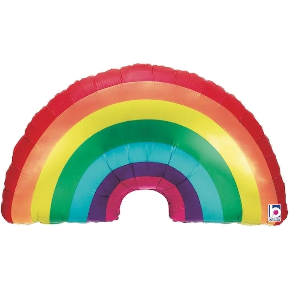 Шар: Шар (36''/91 см) Фигура, Яркая радуга, 1 шт. Grabo (Италия)4.2П