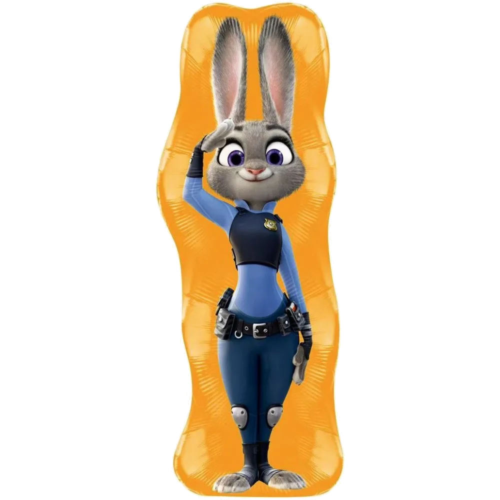 Шар: Шар (34''/86 см) Фигура, Зайка Полицейский, 1 шт. Falali (Китай)1.3 П