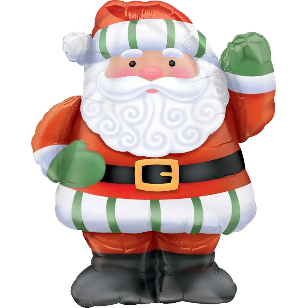 Шар: Шар (37''/94 см) Фигура, Дед Мороз, 1 шт. в уп.