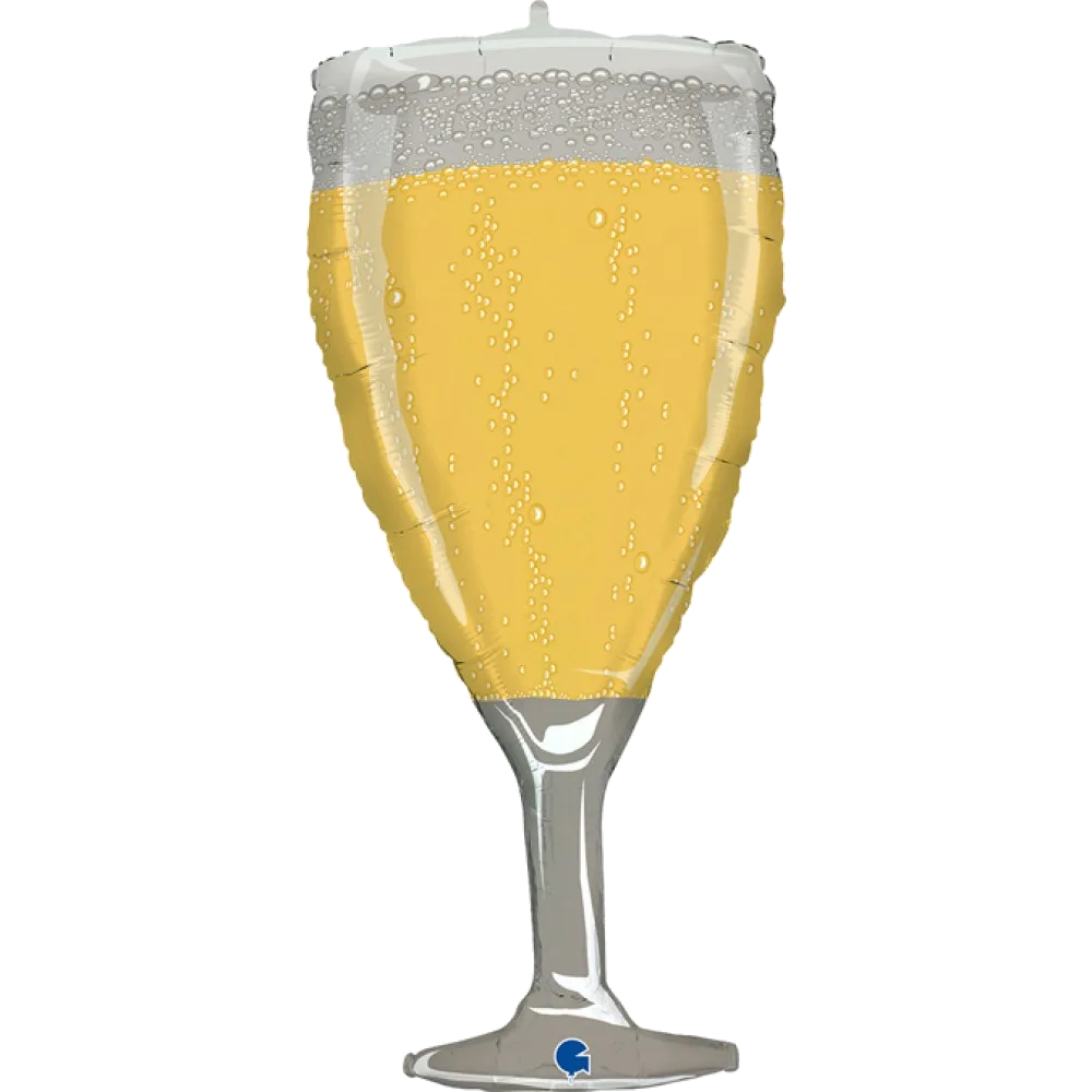 Шар: Шар (37''/94 см) Фигура, Бокал Шампанское