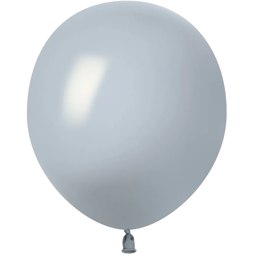 Шар: Шар (5''/13 см) Серый, пастель ретро, 100 шт. 512 (Китай)