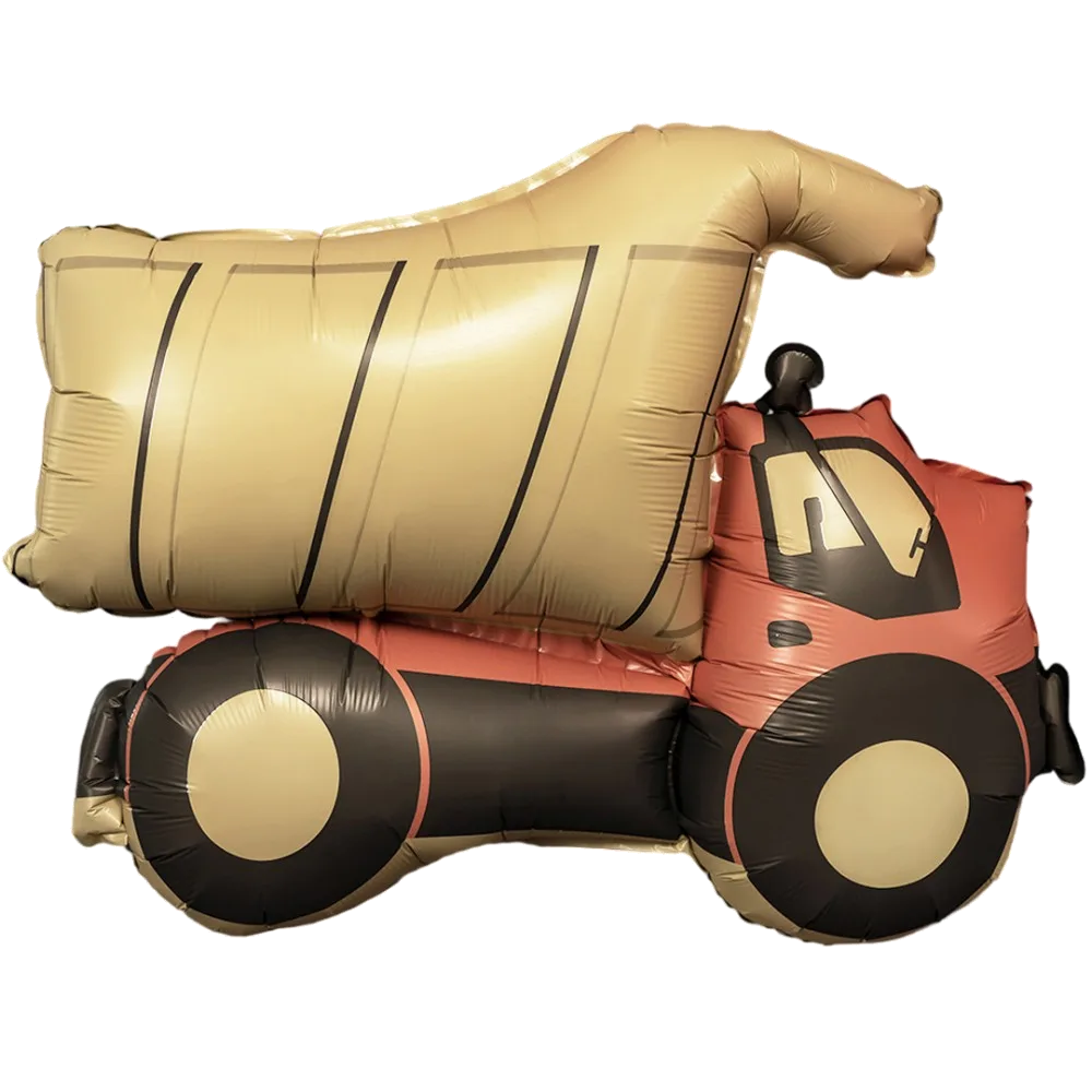 Шар: Шар (29''/74 см) Фигура, Самосвал, Сатин