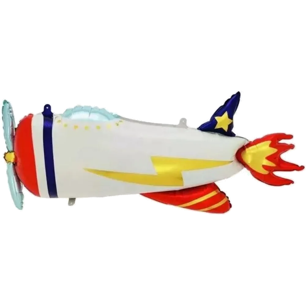 Шар: Шар (41''/104 см) Фигура, Самолет, 1 шт.