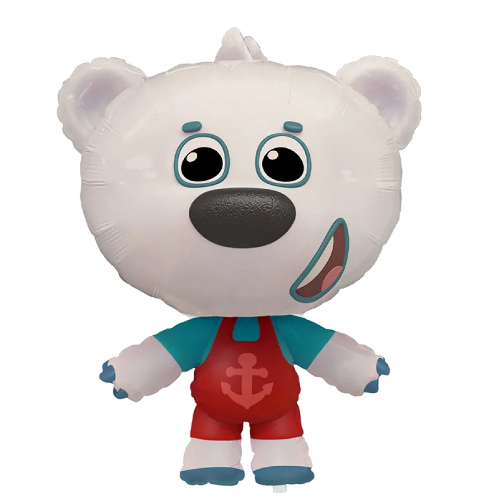 Шар: Шар (35"/89 см) Фигура, Мини-мишки, Тучка, 1 шт. в уп.