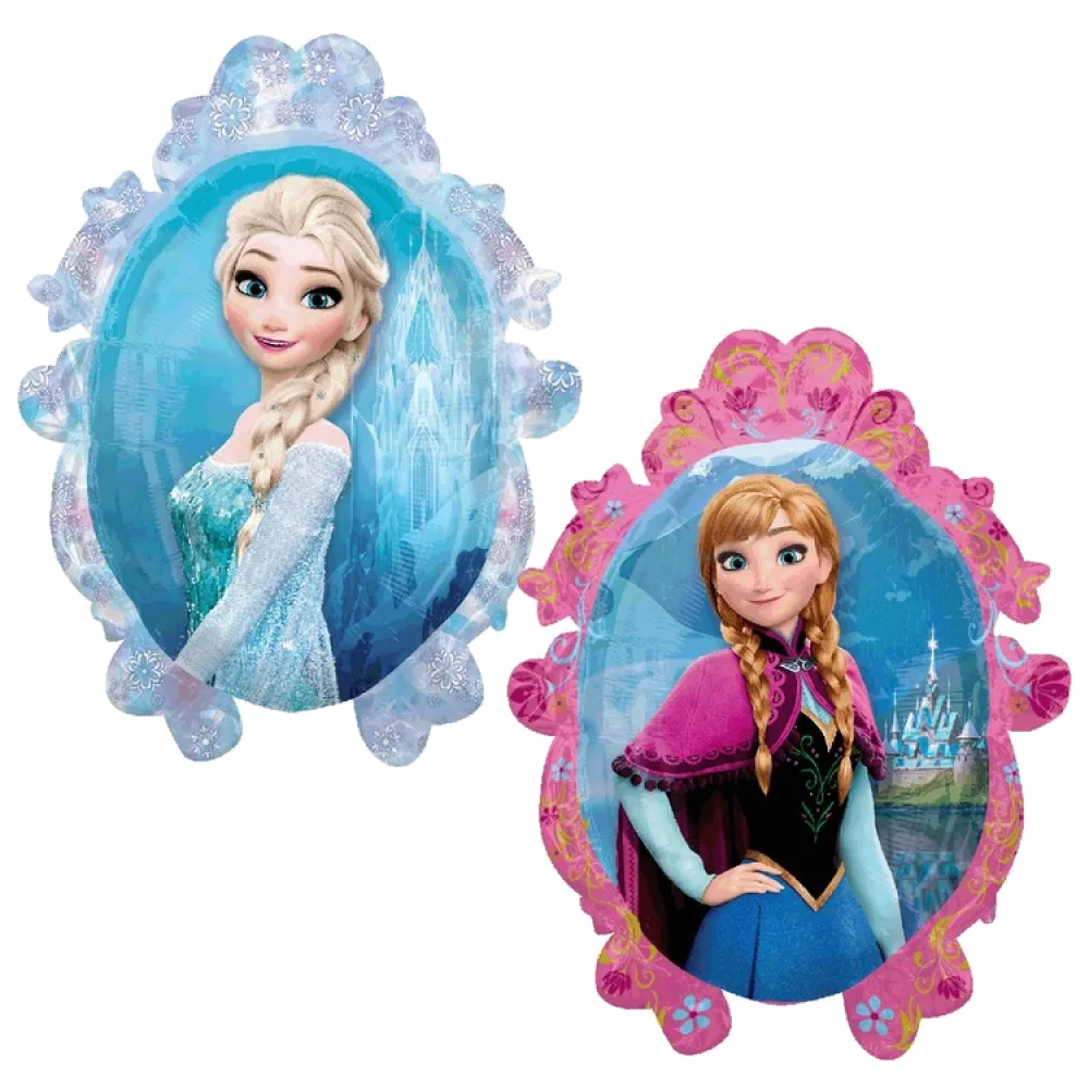 Шар: Шар (27"/69 см) Фигура, Эльза и Анна Холодное сердце