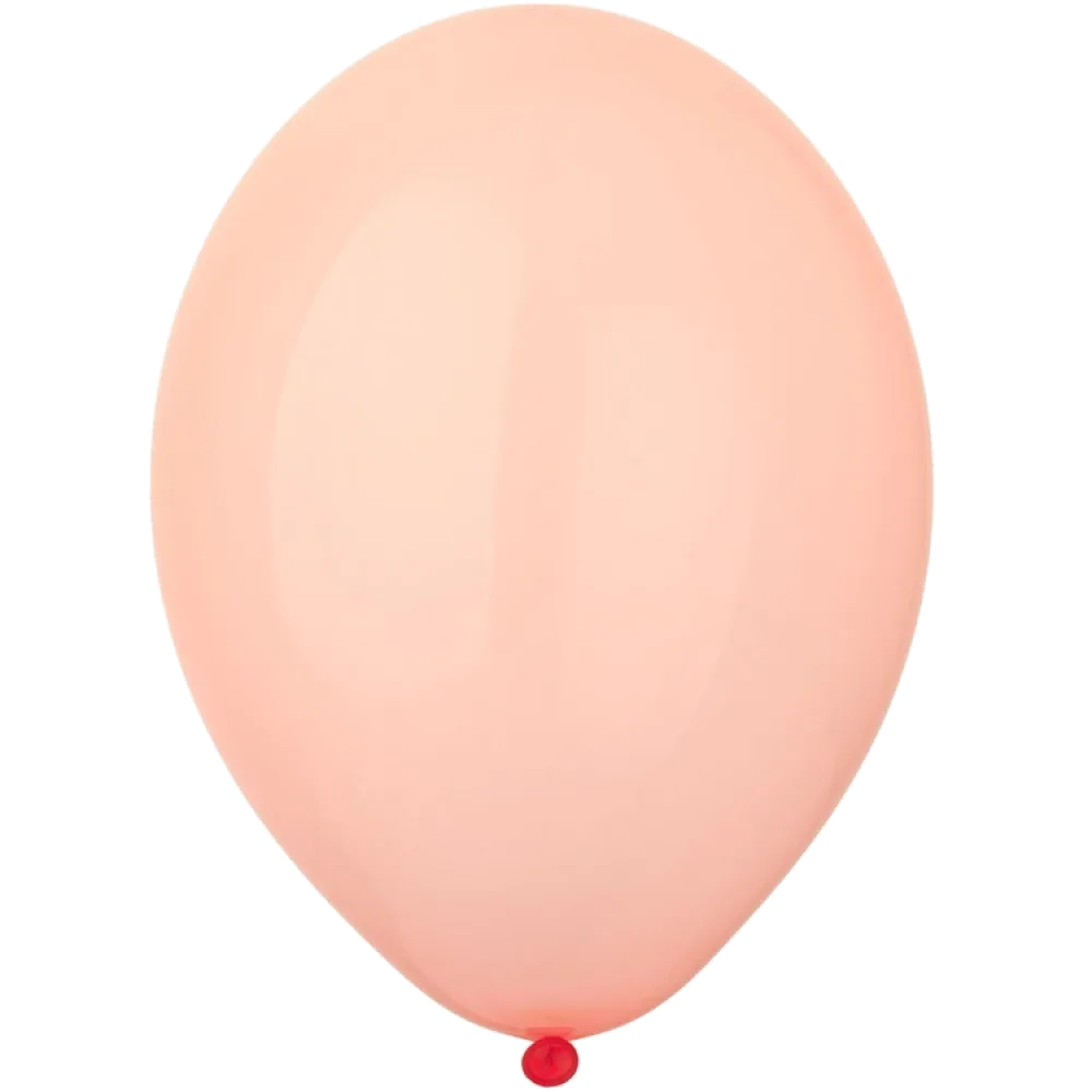 Шар: Шар (14"/36 см) Светло-красный, кристалл, 1 шт. Belbal (Бельгия)