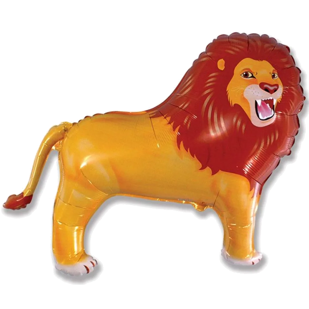 Шар: Шар (33''/84 см) Фигура, Лев, 1 шт. Flexmetal (Испания) 3П
