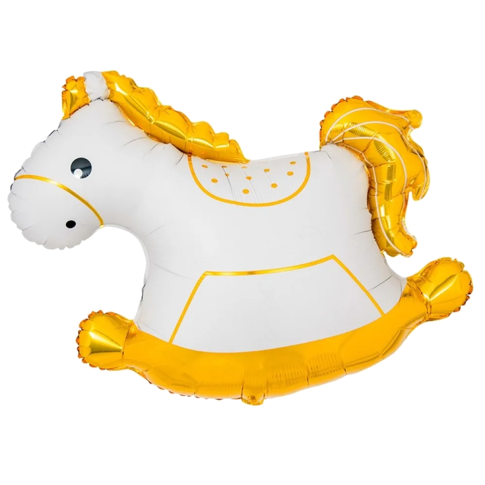 Шар: Шар (37"/94 см) Фигура Лошадка-Качалка, 1 шт. в уп.