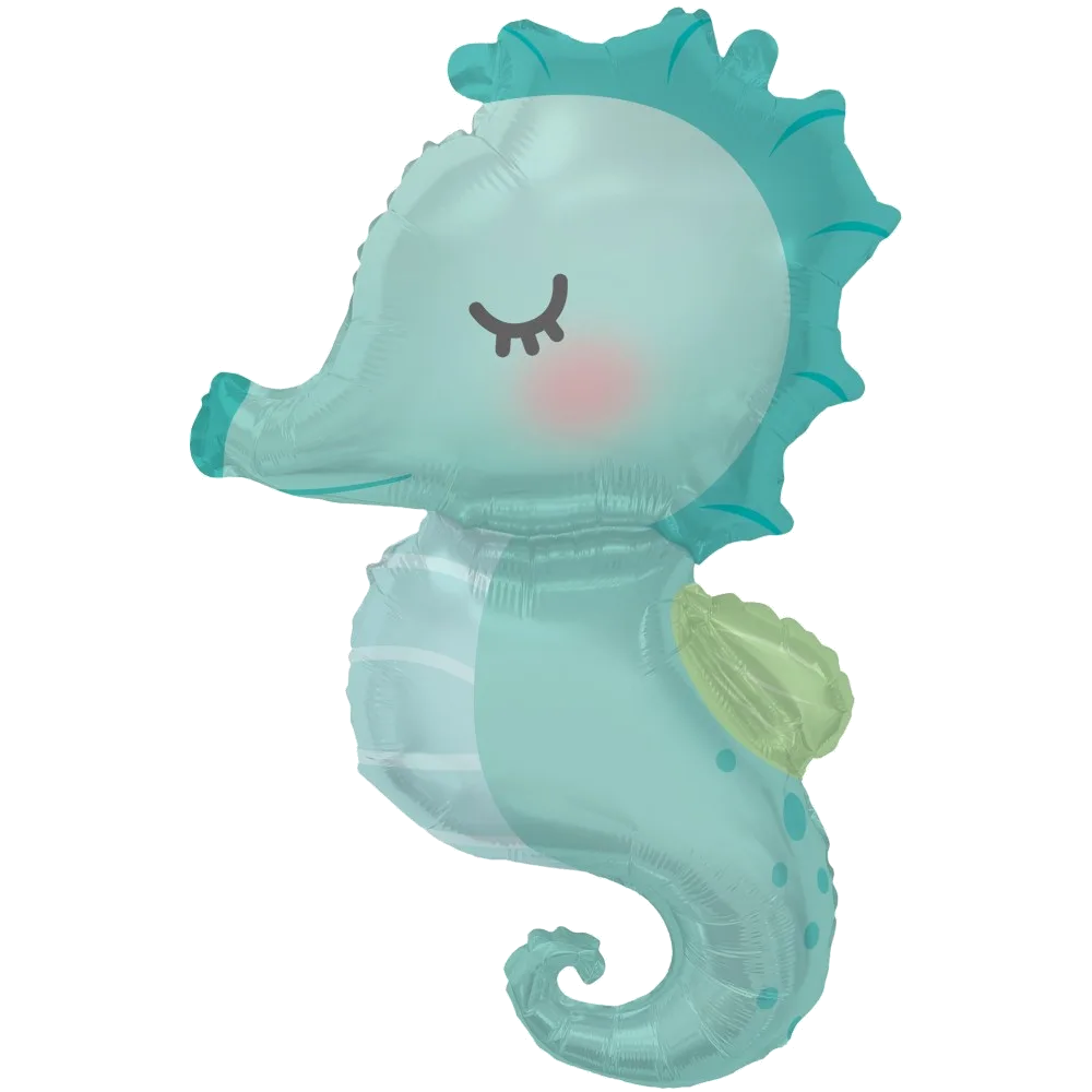 Шар: Шар (39''/99 см) Фигура Морской конек