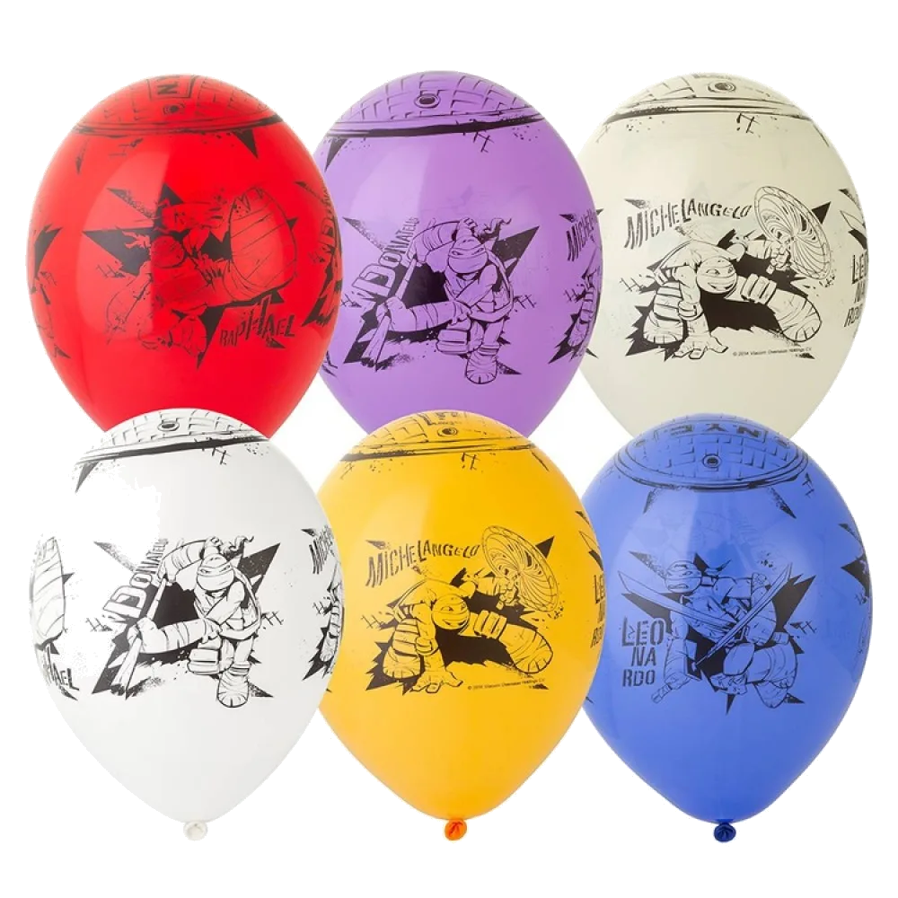 Шар: Шар (14"/36 см) Черепашки-Ниндзя, 1 шт. Belbal (Бельгия)