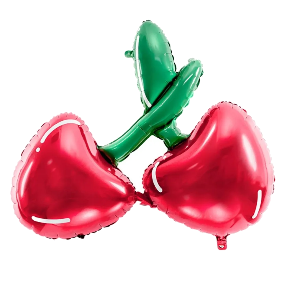 Шар: Шар (35"/88 см) Фигура Вишня, 1 шт. PartyDeco