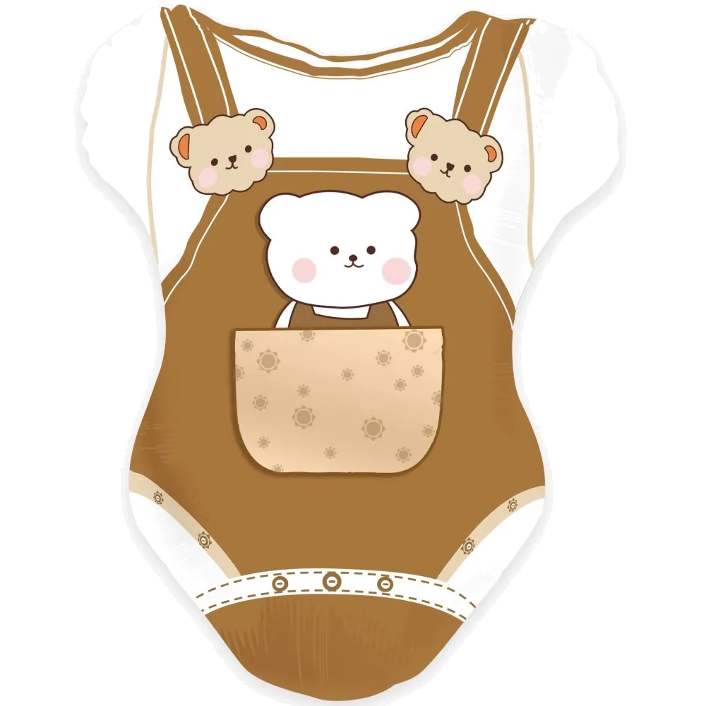 Шар: Шар (24"/58 см) Фигура Боди для малыша мальчика