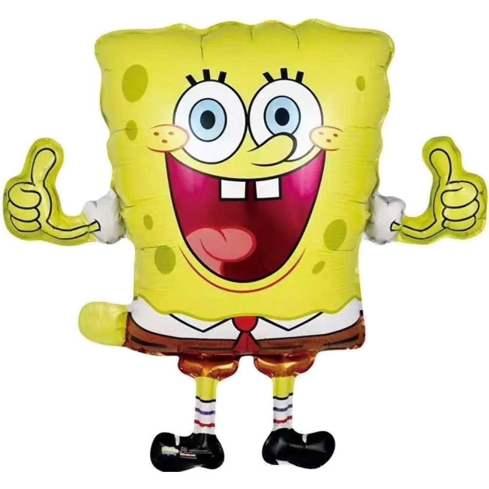 Шар: Шар (27''/69 см) Фигура, Весельчак Губка, 1 шт. в уп.