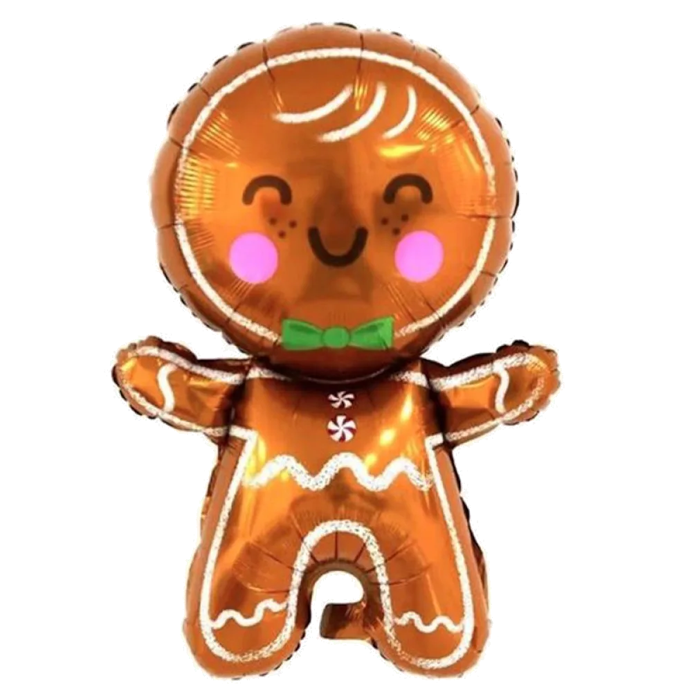 Шар: Шар (28''/71 см) Фигура Новогодняя печенька, 1 шт. 2,5П