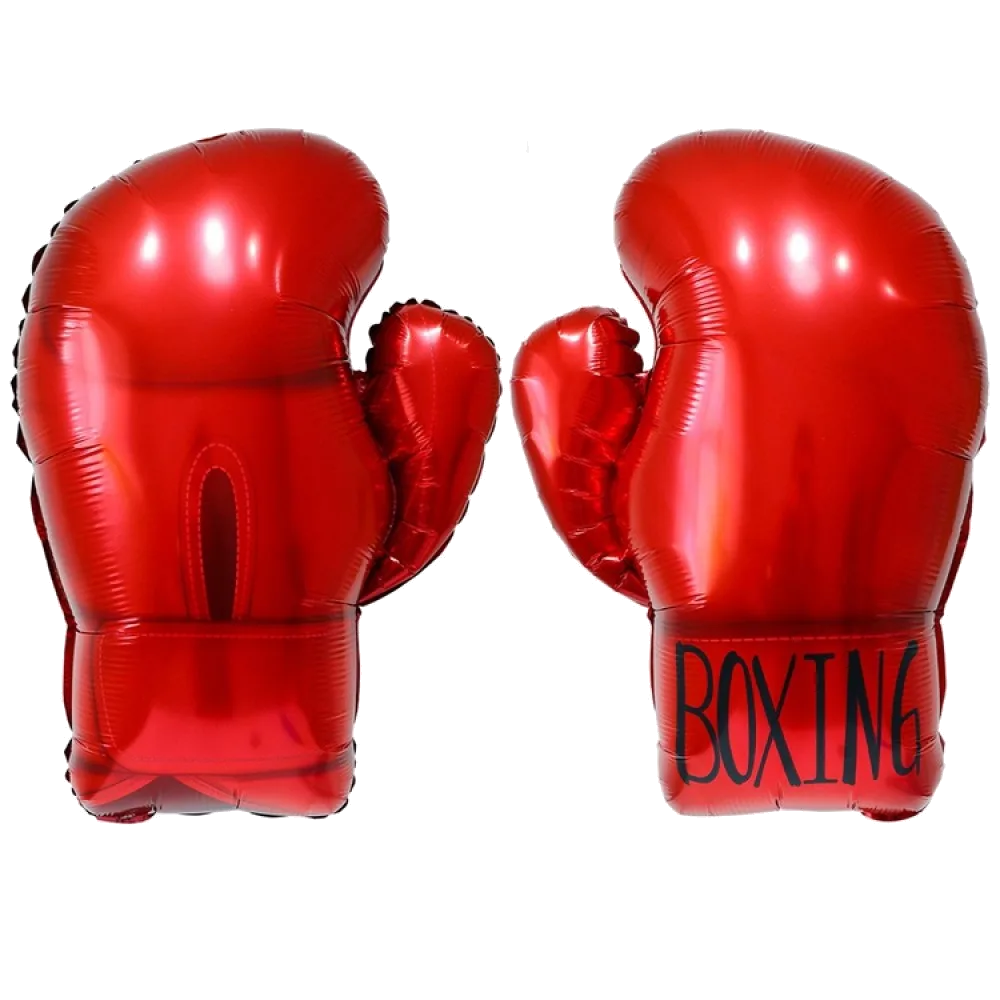Шар: Шар (26''/66 см) Фигура, Боксерская перчатка, Красный, 1 шт. в уп. 1.2 П