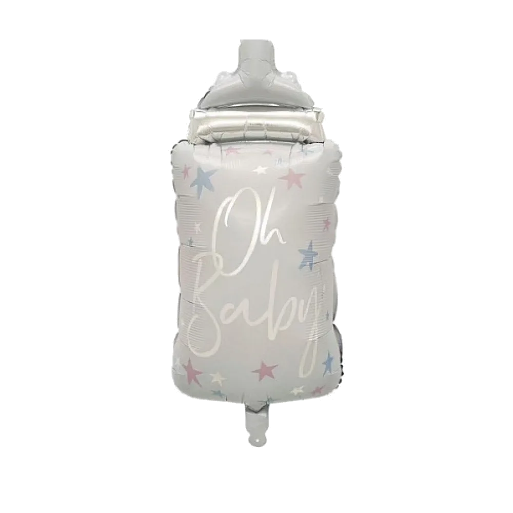Шар: Шар (31"/79 см) Фигура, Бутылочка для малыша, Белый, 1 шт. 1.2 П