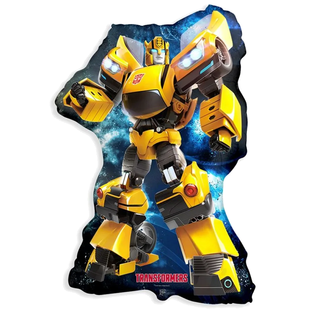 Шар: Шар (30''/76 см) Фигура, Трансформеры, Бамблби, 1 шт. Flexmetal (Испания)