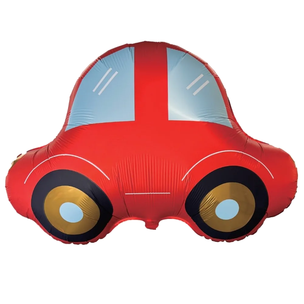 Шар: Шар (37"/94 см) Фигура, Машина красная