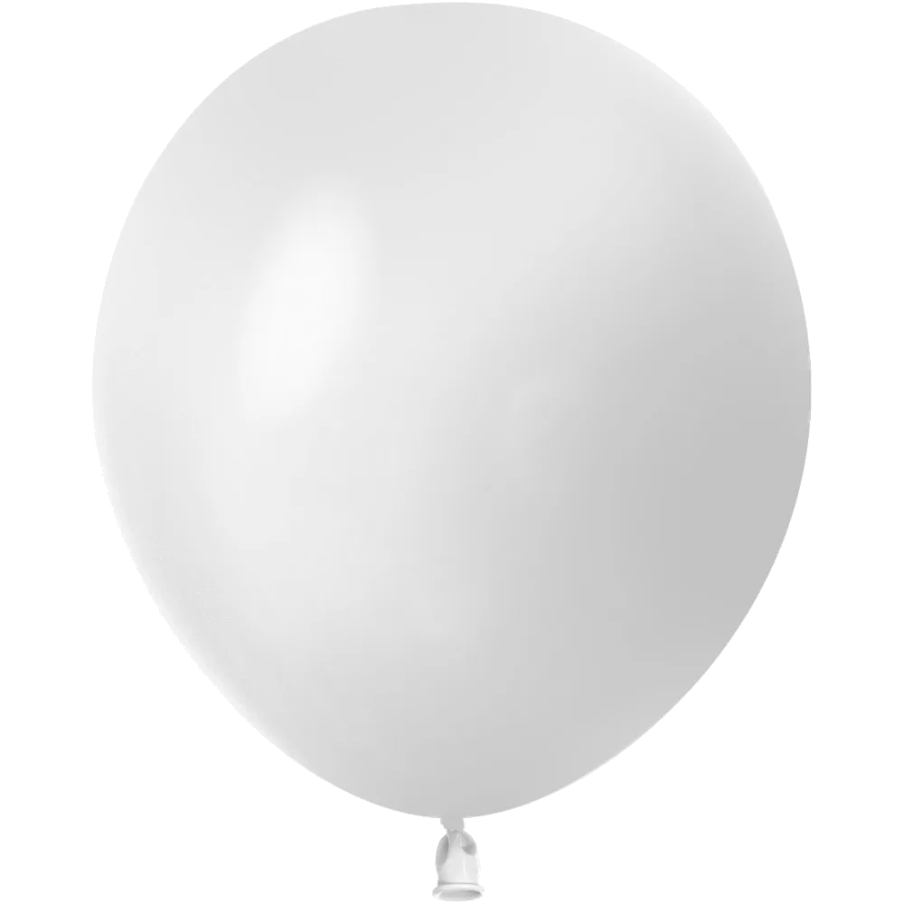 Шар: Шар (5''/13 см) Белый, пастель
