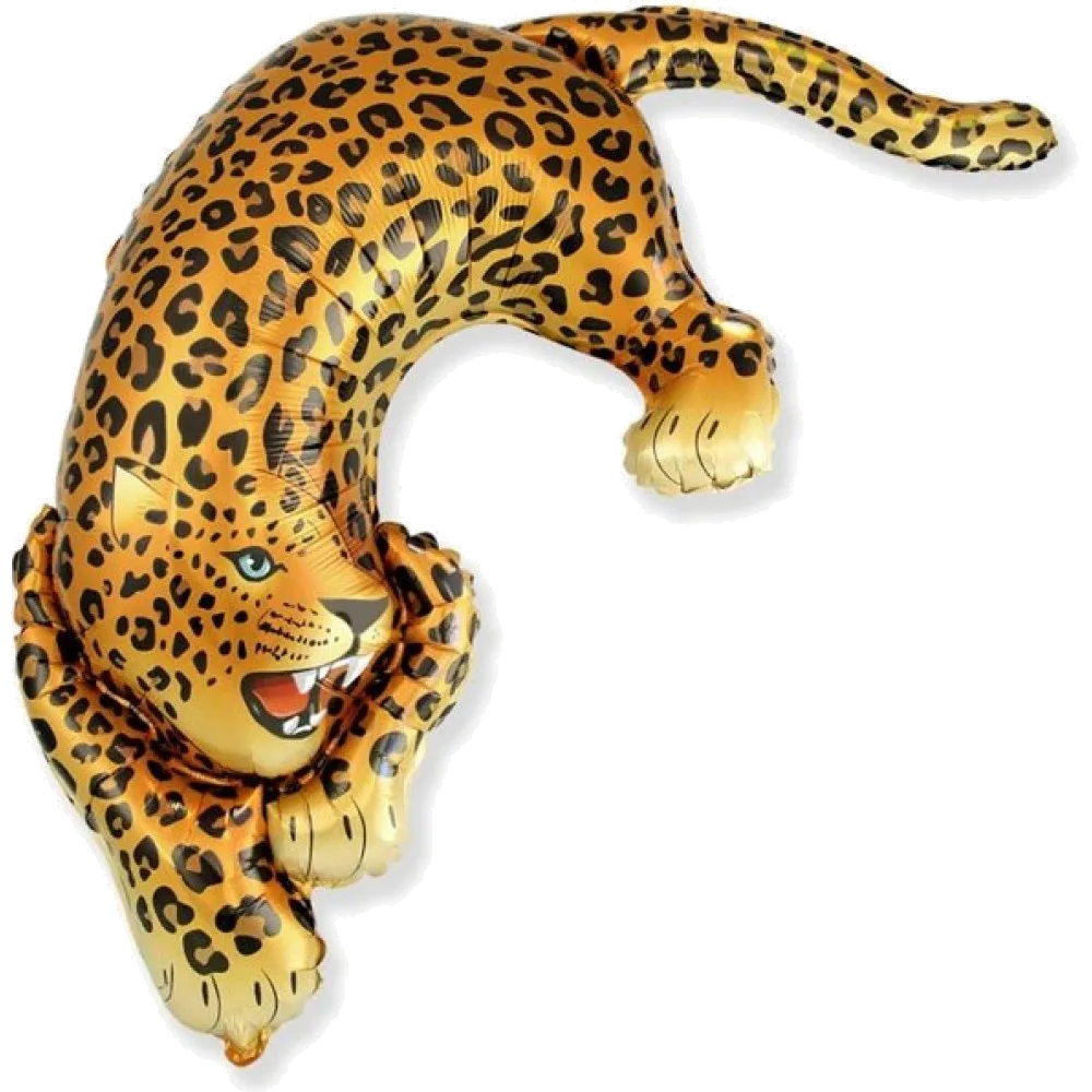 Шар: Шар (42''/107 см) Фигура, Дикий леопард, 1 шт.Flexmetal (Испания)