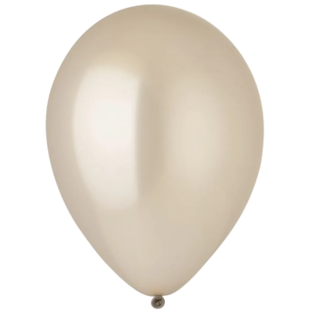 Шар: Шар (12"/30 см) Серебро, Металлик, 1 шт. Everts (Малайзия).