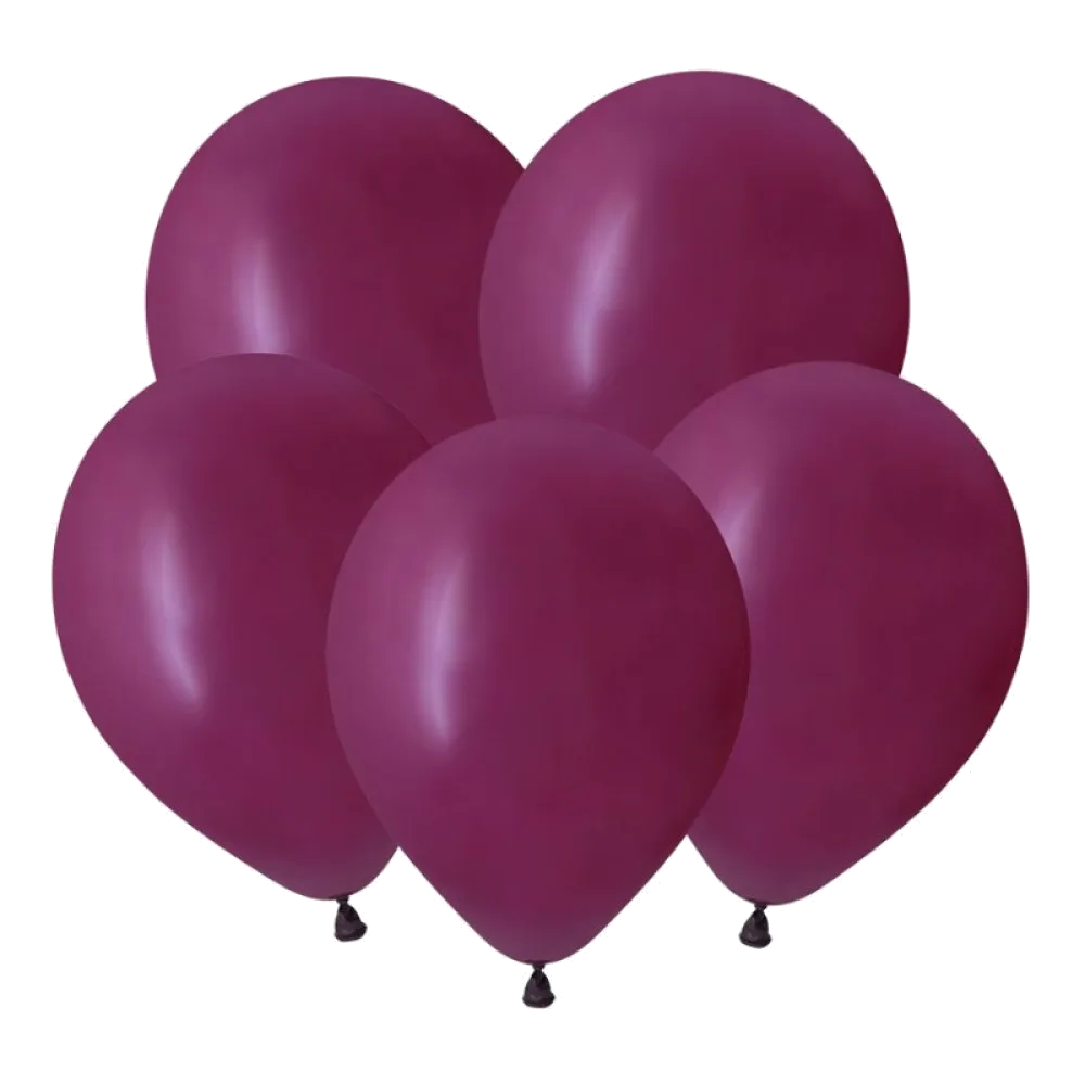 Шар: Шар V (12"/30 см) Бургундия (Burgundy)