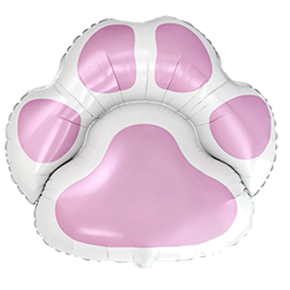 Шар: Шар (30''/76 см) Фигура, Лапка, Розовый, 1 шт. Flexmetal (Испания)2.7П