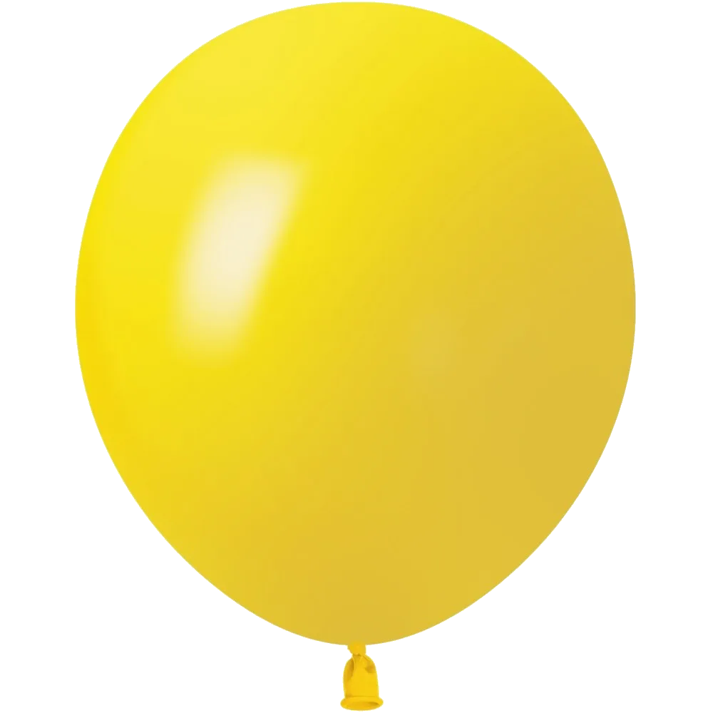 Шар: Шар (10''/25 см) Желтый, пастель, 100 шт. 512 (Китай)
