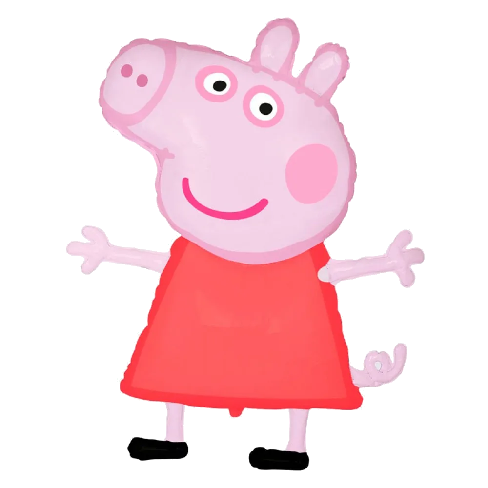 Шар: Шар (50''/127 см) Фигура, Свинка Пеппа, 1 шт. Flexmetal (Испания)