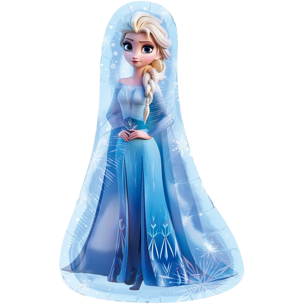 Шар: Шар (26''/66 см) Фигура, Холодное сердце, Эльза