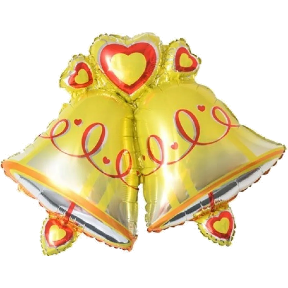 Шар: Шар (35''/89 см) Фигура, Колокольчики, 1 шт. в уп.