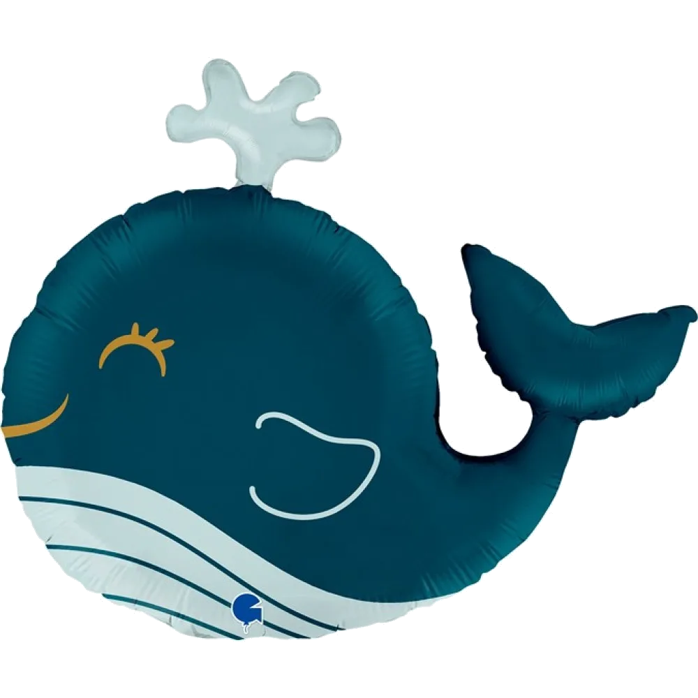 Шар: Шар (26''/66 см) Фигура, Счастливый кит
